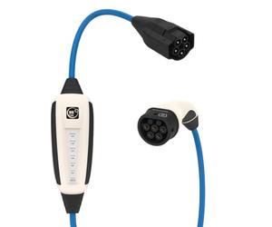 NRGkick 16A 10 m - Cargador portátil para Coche eléctrico con Cable de Carga AC, hasta 11 kW, Resistente al Agua IP66, Carga Segura y rápida