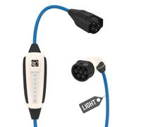NRGkick 16A Light 10 m - Cargador portátil para Coche eléctrico con Cable de Carga AC, hasta 11 kW, Resistente al Agua IP66, Carga Segura y rápida
