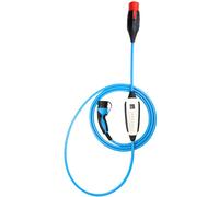 NRGkick 32A 10m Standard WLAN Cable Carga Coche Eléctrico, Tipo 2, Azul/Negro