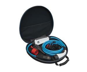 NRGkick 32A 7.5m Set Optimal, Estación de Carga móvil para Coches eléctricos, Cargador sin instalación, In daptadores 32A & 16A + Enchufe Schuko, Cable de Carga EV con Bolsa de Transporte