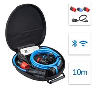 NRGkick 32A GSM/GPS/SIM Standard 10m WLAN 22 kW Type 2 Protección Sobretensiones y Sobrecalentamiento Wifi Bluetooth Negro Azul Rojo