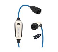 NRGkick 16A Light 10 m - Cargador portátil para Coche eléctrico con Cable de Carga AC, hasta 11 kW, Resistente al Agua IP66, Carga Segura y rápida