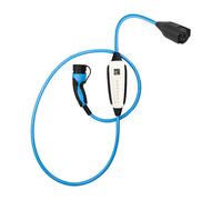 NRGkick Pure 32A - Cargador Vehículo Eléctrico Tipo 2, 22 kW, IP67 IP69K, Cable 5m Azul, con Control WLAN