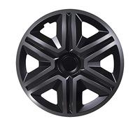 NRM Action Doublecolor Radzierblende 1 x Universal Radkappen 1x Stück aus hochwertigem Kunststoff (grafit/Schwarz, 14")