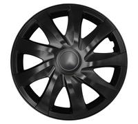 NRM DRACO Tapacubos 15" Negro mate - 4 uds