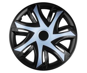 NRM N-Power tapacubos universales de 16 Pulgadas 4 Unidades (Azul/Negro)