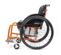 NRNQMTFZ Silla de ruedas plegable ligera,Silla de ruedas de tránsito, Aluminio,Silla de ruedas para deportes, liberación rápida, para personas mayores y discapacitadas(C,Seat width 38cm/15in)