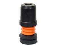 NRS Healthcare Flexyfoot - Absorbe los golpes, color negro, 22 mm
