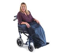 NRS Healthcare Funda para Delantal de Silla de Ruedas, Impermeable y Forro Polar para la Parte Inferior del Cuerpo.