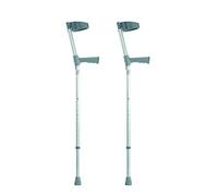 NRS Healthcare L65789 - Muletas de un solo ajuste con mango de plástico