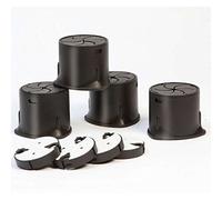 NRS Healthcare Langham SureGrip Elevadores para muebles para cama/silla/mesa - Pack de 4