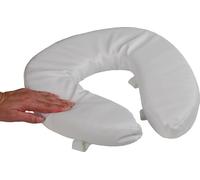 NRS Healthcare M66340 - Cojín elevador acolchado para inodoro, 50 mm