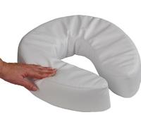 NRS Healthcare M66352 - Elevador de asiento acolchado para WC, 100 mm