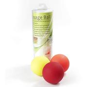 NRS Healthcare Physio - Pelotas de masaje con punto de activación de acupresión, suave, medio y duro, 0,218 kg