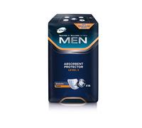 NRS Healthcare TENA for men absorbente Protectores - Nivel 3, 1 paquete con 16 almohadillas