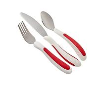 NRS M99680 - Set de utensilios, color rojo y blanco