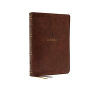 NRSV Large Print Standard Catholic Bible, Brown Leathersoft (Comfort Print, Holy Bible, Complete Catholic Bible, NRSV CE): Holy Bible