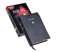 NRSV Popular Text Bible, Black French Morocco Leather, NR533: T