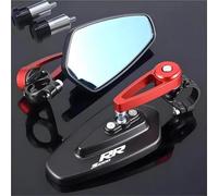 NRTNRFQW Espejo retrovisor de Motocicleta Espejos Retrovisores De Motocicleta, 2 Uds., Montaje En Extremo De Barra De Mango S1000RR S 1000RR S1000 RR(004)