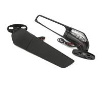 NRTNRFQW Espejo Retrovisor Giratorio Ajustable Motocicleta para Suzuki GSXR 600 750 1000 GSX1300R GSX650F GSX-R Espejo retrovisor(Light Big Mirror1)