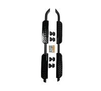 NRUXDYNAcv 2 estribos laterales de aluminio, barras Nerf, impermeables, compatibles con Land Rover Defender 110 130 4 puertas L851 2020-2024(1SET)