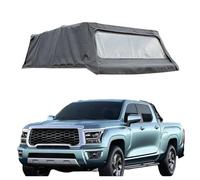 NRUXDYNAcv Cubierta Blanda for Caja de camioneta Compatible con GWM Poer/GWM King Kong 2019-2023, Caja Corta, Carcasa Plegable for Caravana, Cubierta Suave for Camping, Carga y Uso al Aire Libre.