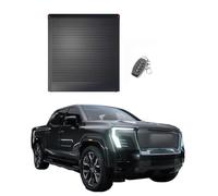 NRUXDYNAcv Cubierta rígida retráctil eléctrica Compatible con GMC Sierra EV 2024+ de Caja Corta, Cubierta Impermeable de Aluminio for Caja de camioneta con Cerradura con Llave y luz
