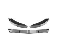 NRUXDYNAcv Front Bumper Lip Trim Spoiler Splitters Diffuser Of Auto Accessories Compatible for Benz C Class W205 C300 C200 C260 AMG 2015-18(Dark Grey)