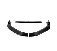 NRUXDYNAcv Gloss Black Car Front Bumper Splitter Lip Diffuser Body Kit Spoiler Guard Compatible for Nissan Altima 2013 2014 2015(Carbon Fiber Look)