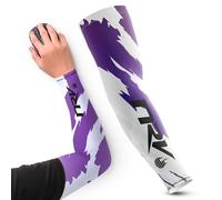 NRV Puño de compresión para juegos de Esport (edición Camo) - Optimiza tu juego de eSport con estilo camuflaje - Diseñado profesionalmente - Duradero, transpirable y sin fricción, blanco y morado, XL
