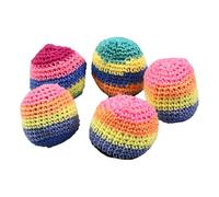 NRVTRE Bolsas de Tela de Punto Ideal para Desarrollo de Habilidades motoras Adecuado para escuelas Fiestas en Parques Muñecas de Punto