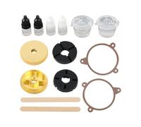 NRVTRE Conjunto de Engranaje Impulsor de lámpara retráctil para reparación de Motor de Faro Delantero LFMOT00773 1997-2004 C5, Pieza de Repuesto de Metal, Uso de renovación