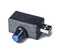 NRVTRE Controladores de ventilador USB con operaciones de velocidad continua para mejorar la refrigeración de los accesorios de refrigeración del portátil