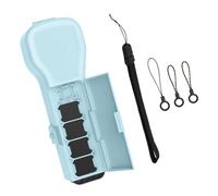 NRVTRE Funda Protectora para cámara Pocket 4/3, Blue Color | Cubierta de ABS de durabilidad con diseño antiarañazos, acceso conveniente, uso en exteriores, opción de