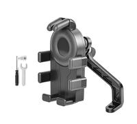NRVTRE Soporte General para teléfono de Motocicleta con tecnología de absorción de Impactos de Aire y diseño de liberación rápida para navegación Propietario de navegación de Motocicleta