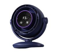 NRVTRE Ventilador de refrigeración por aire, pequeño ventilador de escritorio con velocidad ajustable, textura ABS silenciosa, batería Larege perfecto para varios espacios de escritorio de viaje bajo