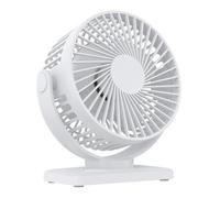 NRVTRE Ventilador oscilante multifuncional de 8 patrones con absorción de metal para tienda de campaña, casa móvil, actividades al aire libre, operaciones silenciosas, autocaravana, barco, carrito de