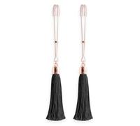 NS Novelties Bound Pinzas para pezones T1 Black 15 cm