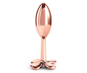 NS Novelties Rear Assets Clover Anal Plug Rose Gold 9,2 cm