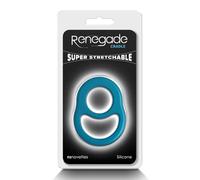 NS Novelties Renegade Cradle Anillo para el pene Teal 7,4 cm