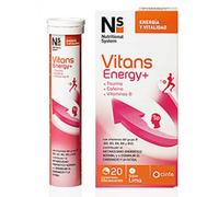 NS Vitans Energy 20 Comprimidos Efervescentes - Energía y Vitalidad