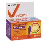 Ns Vitans Vitalidad Az Mujer 50+ 30Compr