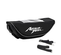 NSADDKF Bolsa de Alforja Cuero para Moto, Manillar Imperme para Hon@&da CRF1000L CRF1100L Africa Twin Adventure Sport Bolsa De Almacenamiento Moderna Bolsa De Viaje Impermeable para Manillar De Moto