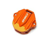 NSADDKF Funda protectora para llavero de motocicleta Para KT@&M 890 ADVENTURE DU@&KE890 Motocicleta Key Without Chip Embroidery Badge Keyring Keychain Key Case Cover(555)