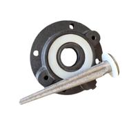 Nsaroche Brida de Repuesto para Bomba de Pozo, Repuestos, Accesorios de Fácil Instalación, Bomba Manual Tipo 75, Kit Completo Esencial de Alta Resistencia, Almohadilla de Silicona