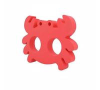 Nsaroche Entrenador de Natación Infantil Flotador Práctico Modular Ajustable Barra con Apoyo Ergonómico Herramienta, Cangrejo EVA con Dos Orificios, Color Aleatorio