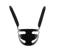 Nsaroche Funda de Silicona para Correa de Máscara/Gafas/Gafas de Buceo, Natación O Snorkel - Variedad de Tamaños, Negro, L