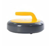 Nsaroche Indoor Ball Disco de Deslizamiento Grupal para Suelos Planos Mecanismo Suave de Rodamientos Juego Estratégico Adecuado para Noches Familiares y Fiestas, Amarillo, 190MM
