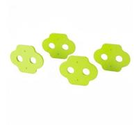 Nsaroche Paquete de 6 Espaciadores de Tacos para Zapatillas con Inserto de PETG Estable para Alineación, Ajuste Universal, 4 Piezas