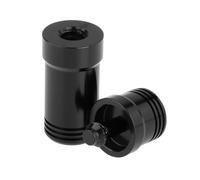Nsaroche Pool Cue Joint Protector Funcional Protector de Taco Accesorio de Rosca Herramienta para Reparación de Cabeza y Puntas Adecuado para Aficionados a, Negro